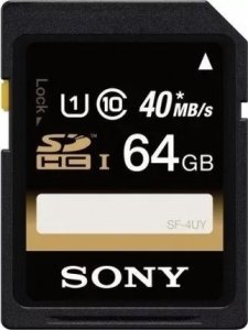 Karta Sony SF64U SDXC 64 GB Class 10 UHS-I/U1  (4905524934601) 1