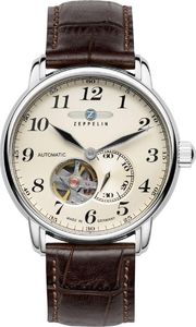 Zegarek Zeppelin męski 7666-5 beżowy 1