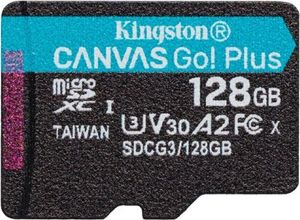 Karta Kingston Canvas Go! Plus MicroSDXC 128 GB Class 10 UHS-I/U3 A2 V30 (SDCG3/128GB) 2
