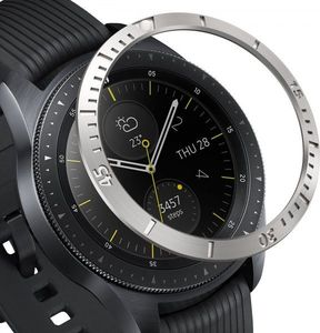 Ringke Nakładka na tachymetr Ringke Samsung Galaxy Sport/Watch 42mm stal nierdzewna srebrna GW-42-02 1