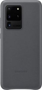 Samsung Etui Samsung EF-VG988LJ S20 Ultra G988 szary/gray Leather Cover 1