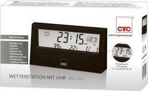 Stacja pogodowa Clatronic WSU 7022 czarna 5