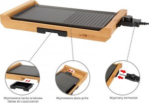 Grill elektryczny Clatronic TG 3697 2