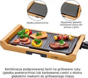 Grill elektryczny Clatronic TG 3697 3