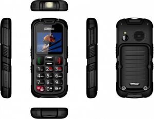 Telefon komórkowy Maxcom Strong MM 910 Dual SIM Black 1