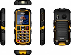 Telefon komórkowy Maxcom Strong MM 910 Dual SIM Yellow 1