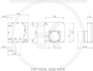 EK Water Blocks EK Water Blocks EK-Quantum Kinetic FLT 120 D5 PWM D-RGB - Acryl 3