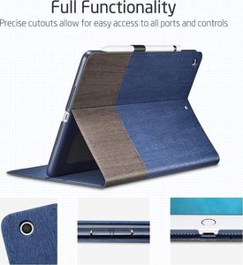 Etui na tablet ESR Simplicity Pencil do iPad 10.2 2019 niebieskie 3