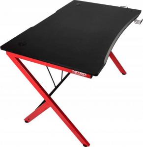 Biurko Nitro Concepts D12 Czerwone 116 cmx76 cm 5