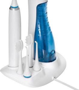 Szczoteczka ProfiCare Szczoteczka soniczna PC-DC 3031 Biała + Irygator 6