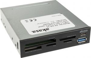 Akasa AK-ICR-33 USB 3.1 Typ C Panel i czytnik kart 1