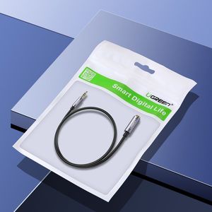 Kabel Ugreen Jack 3.5mm - Jack 3.5mm 1m srebrny (UGR220GRY) 11