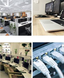 Ugreen Płaski kabel sieciowy UGREEN Ethernet RJ45, Cat.8, S/FTP, 3m (czarny) 2