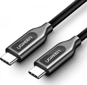 Kabel USB Ugreen Kabel USB-C 3.1 Gen.2 UGREEN, PD 2.0, 5A, 100W, 4K, 10Gbps, Thunderbolt 3, 1m (czarny) 1