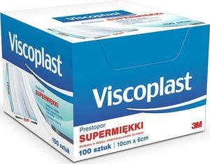 Staples Plaster viscoplast prestopor 100x60mm 100/p 1