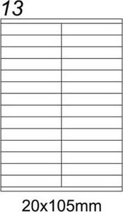 Emerson Etykieta 28/A4 (eta4020x105w) 2