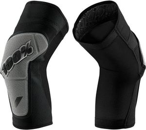 100% Ochraniacze na kolana 100% RIDECAMP Knee Guard black grey roz. XL (NEW) 1