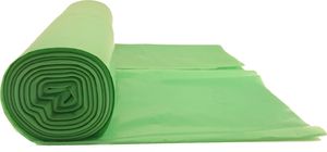 Meva Worki na odpadki śmieci grube 50 mikr. wytrzymałe rolka 25szt. - zielone 70L 3