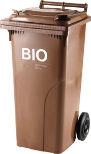 Europlast Pojemnik kubeł na atesty Austria brązowy 120L 3