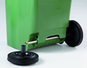 Europlast Pojemnik kubeł na odpady i śmieci ATESTY Europlast Austria - czarny 120L 3