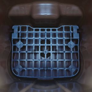 Europlast Pojemnik kubeł kosz na odpady i śmieci Europlast Austria - brązowy 120L BIO + RUSZT 5