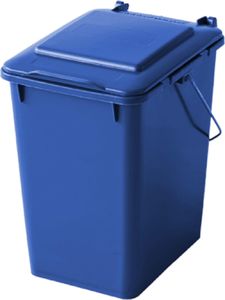 Kosz na śmieci Europlast do segregacji 10L niebieski (0017-1) 1