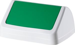 Kosz na śmieci Meva do segregacji uchylny 25L zielony (5045-2) 2