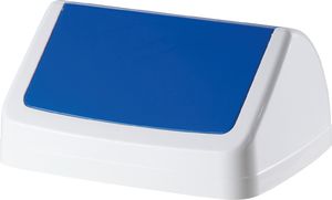 Kosz na śmieci Meva do segregacji uchylny 25L niebieski (5045-1) 2