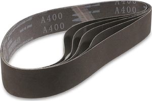 MSW Taśmy pasy ścierne szlifierskie bezkońcowe 40 x 760 mm ziarnistość 400 MSW-AOBELT476-400 5 szt. 1