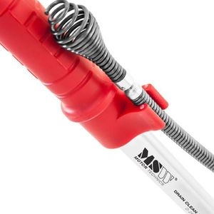 MSW spirala do odtykania przepychania rur umywalek 165cm śr. 12.5mm MSW DRAIN CLEAN D-28 (10060358) 2