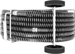 MSW Spirala przepychacz sprężyna do rur hydrauliczna 4 x 4.65 m śr. 32 mm ZESTAW 3