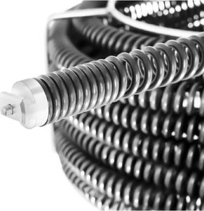 MSW Spirala przepychacz sprężyna do rur hydrauliczna 4 x 4.65 m śr. 32 mm ZESTAW 4