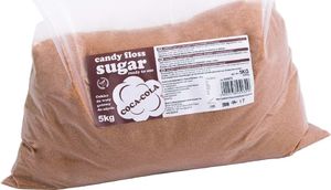 GSG Kolorowy smakowy cukier do waty cukrowej brązowy o smaku coca coli 5kg 1