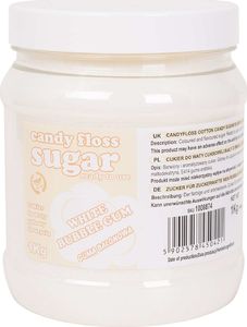 GSG Cukier do waty cukrowej biały o smaku gumy balonowej 1kg 1