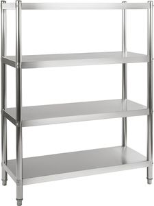 Royal Catering Regał ze stali nierdzewnej gastronomiczny 120x48,5x155cm 7