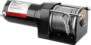 MSW Wyciągarka samochodowa - off road na pilota lina 12 m uciąg 1590 kg + Zblocze 4 T 2