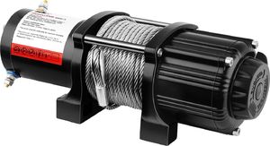 MSW Wyciągarka wciągarka samochodowa off road na pilota lina 15 m uciąg 2040 kg + Zblocze 4 T 2