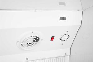 Witryna chłodnicza Royal Catering Lodówka chłodziarka szafa chłodnicza na napoje przeszklona z ramą 2-8C 320L 4