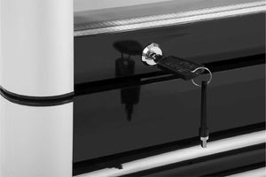 Witryna chłodnicza Royal Catering Lodówka chłodziarka szafa chłodnicza na napoje przeszklona z ramą 2-8C 320L 5