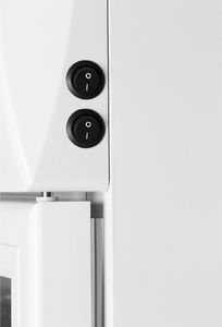 Witryna chłodnicza Royal Catering Lodówka szafa chłodnicza na napoje butelki puszki 2-drzwiowa sklepowa barowa z oświetleniem LED 600L 4