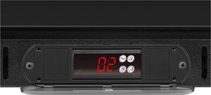 Witryna chłodnicza Royal Catering Lodówka szafa chłodziarka na napoje butelki puszki czarna sklepowa barowa 138L 5