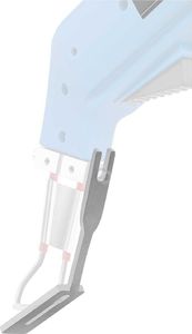 Pro Bauteam Stopka prowadząca ostrze termiczne typu R do noża termicznego Stopka prowadząca ostrze termiczne typu R do noża termicznego 1
