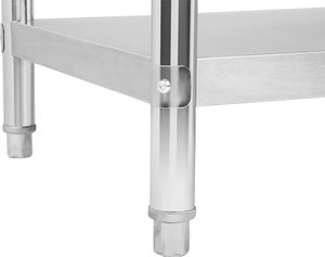 Royal Catering Blat roboczy, stal nierdzewna, 100x60cm 6