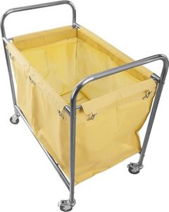 Kosz na pranie Royal Catering 250L żółty (10010373) 2