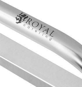 Royal Catering Wózek kelnerski 2-półkowy ze stali nierdzewnej do 150kg (10010420) 4