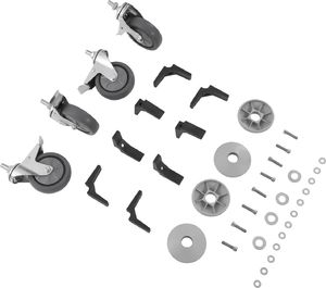 Royal Catering Wózek kelnerski 2-półkowy ze stali nierdzewnej do 150kg (10010420) 6