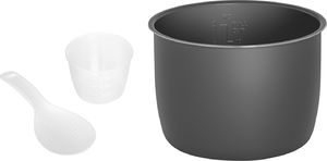 Royal Catering Wielofunkcyjny szybkowar garnek ciśnieniowy elektryczny 1250W 8 L + Miarka 8