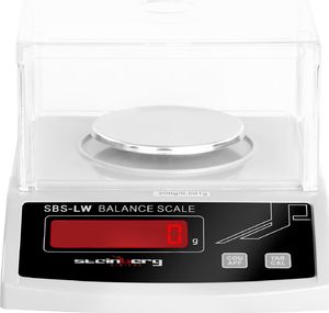 Steinberg Waga laboratoryjna precyzyjna ze szklaną osłoną wyświetlaczem LED 200g / 0.001g 3