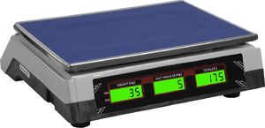 Steinberg Waga sklepowa handlowa cenowa biała 35kg / g uniwersalny (385663-uniw) - 385663-uniw 3