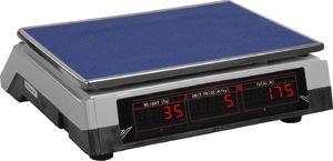 Steinberg Waga sklepowa handlowa cenowa biała 30kg / 2g 4